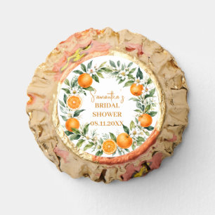 Main Squeeze Citrus Orange Bridal Shower Reese's Peanut Butter Cups