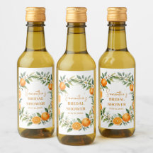 Main Squeeze Citrus Orange Bridal Shower