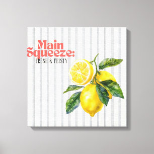 Main Squeeze Fresh & Feisty Lemon Kitchen Decor