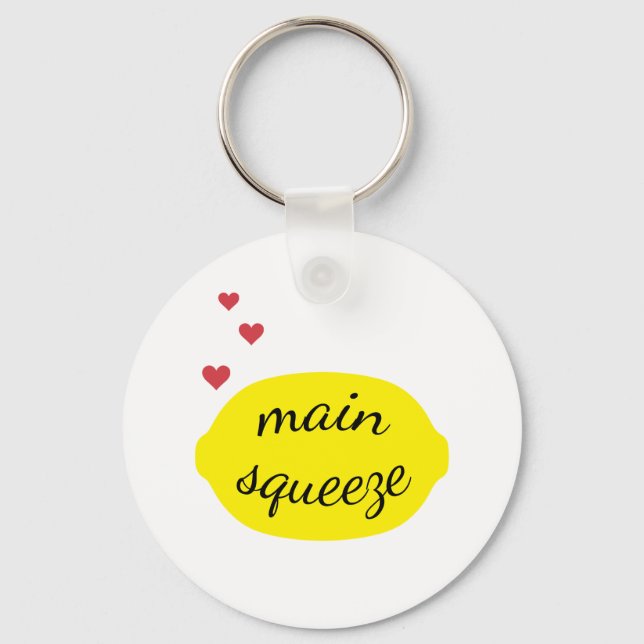 Main Squeeze Keychain (Front)