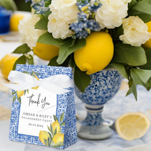 Main Squeeze Lemon & Tile Shower Thank You Favor Boxes