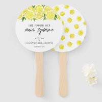 Main Squeeze Modern Simple Lemon Bridal Shower