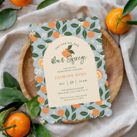 Main Squeeze Orange Citrus Bridal Brunch