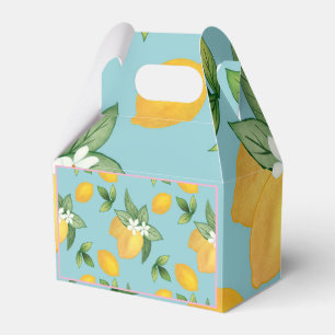Main Squeeze Summer Favor Box – Lemon Bridal Showe