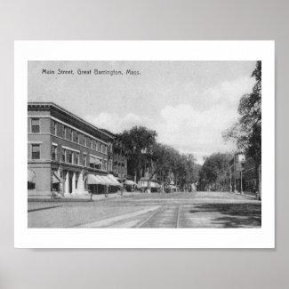 Main St., Great Barrington, Massachusetts Vintage
