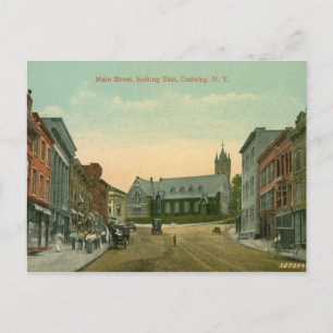 Main St., Ossining, NY Vintage Postcard
