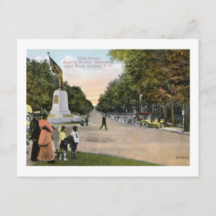 Main St., Race Week, Goshen, New York Vintage Postcard