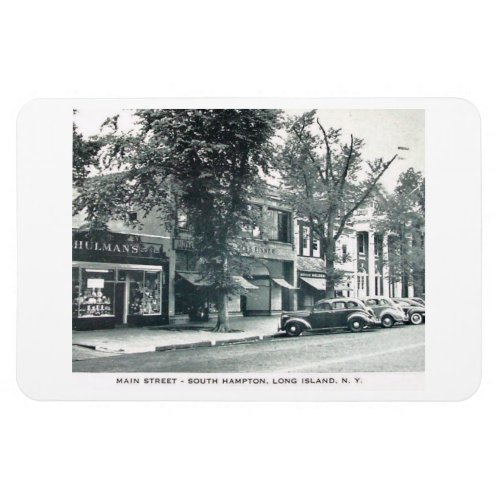 Main St Southampton Long Island NY Vintage Post Magnet