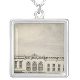 Main St Woodland 2 Silver Plated Necklace