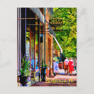 Main Street Bethlehem PA. 21 Postcard