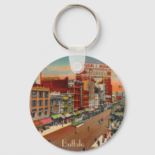 Main Street - Buffalo, NY Vintage Keychain