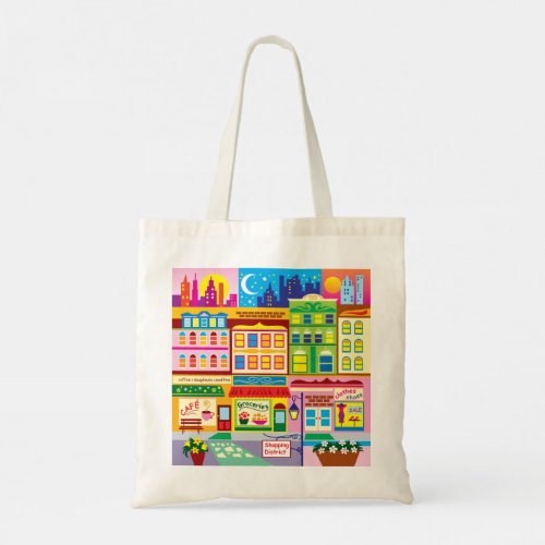Main Street Colors Tote Bag