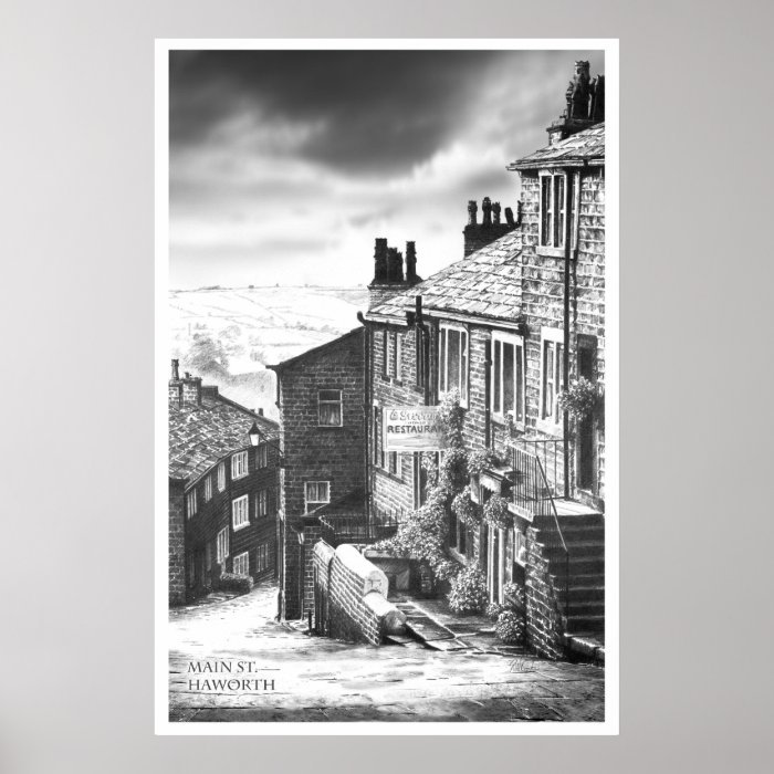 Main Street, Haworth Posters