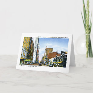 Main Street, Houston, Texas Card