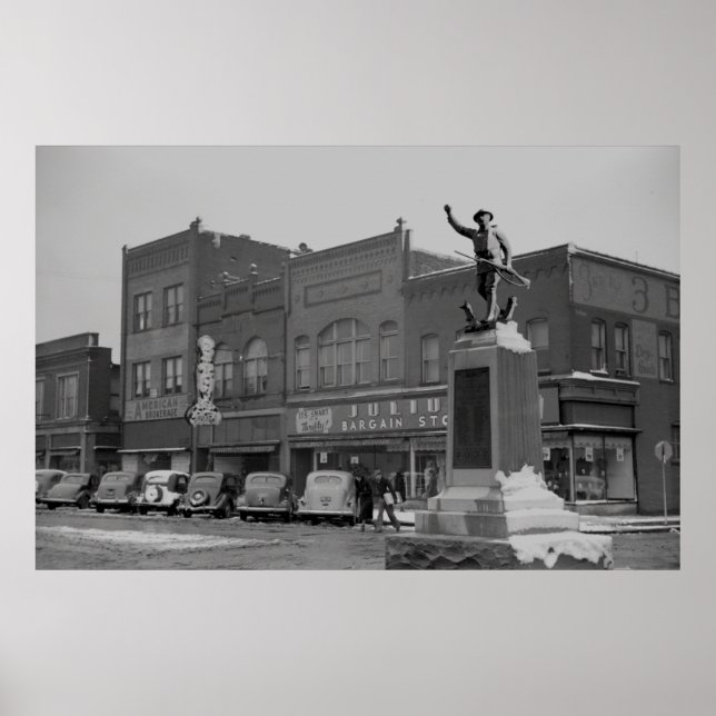 Main Street, January 1939 Poster (Front)