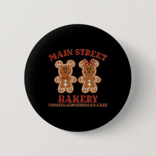 Main Street Kery Cookies Gingerbread Cake Christma Button