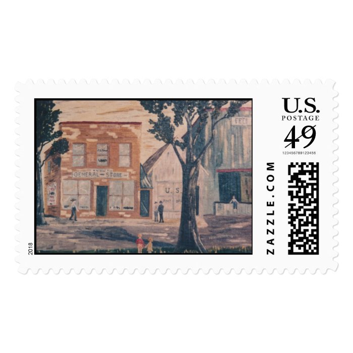 Main Street Postage Stamps