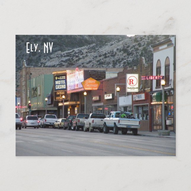 Main Street Postcard (Front)