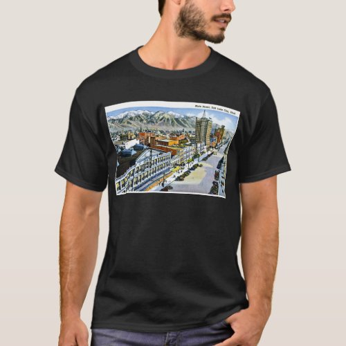 Main Street Salt Lake City Utah T_Shirt