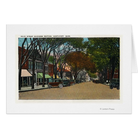 Main Street View of Business Section Cards (Front Horizontal)