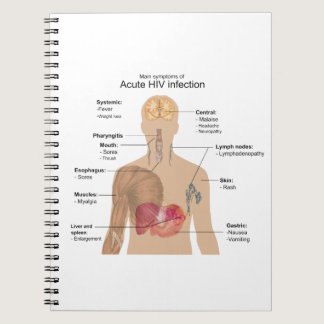 Main Symptoms of Acute HIV Infection Notebook