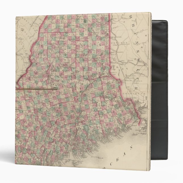 Maine 10 3 ring binder (Front/Inside)