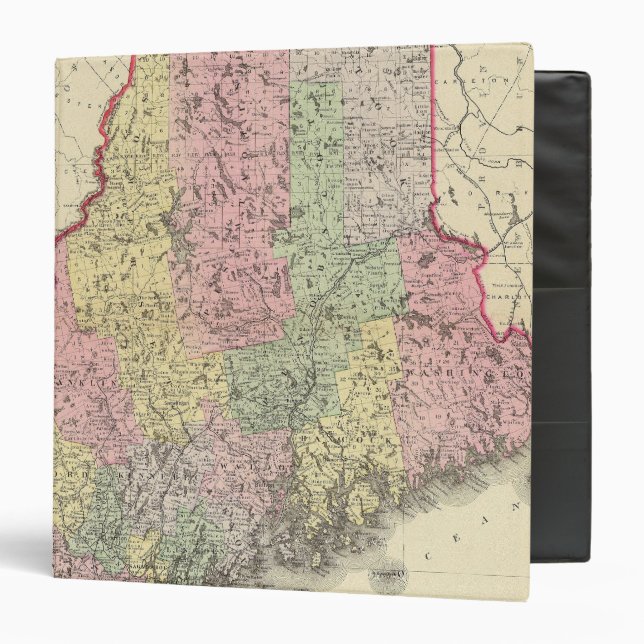 Maine 16 3 ring binder (Front/Inside)
