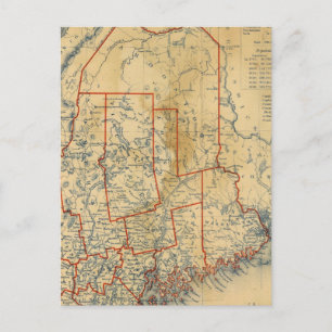 Maine 18 postcard