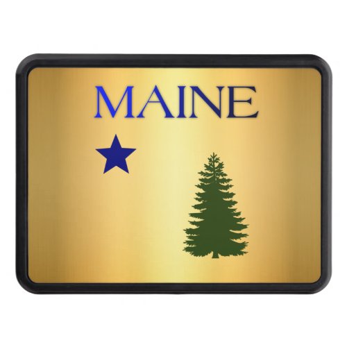 Maine 1901 flag hitch cover