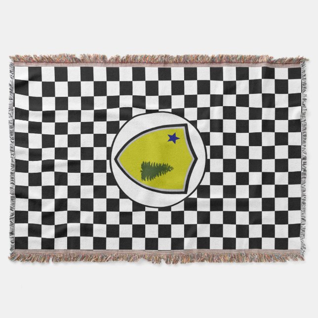 Maine (1901) throw blanket (Front)