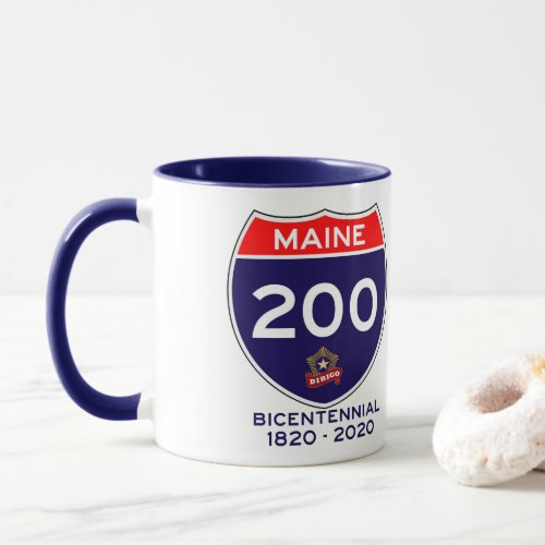 Maine 200th Anniversary Bicentennial Mug