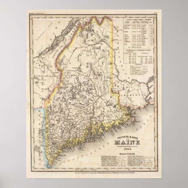 Maine 4 poster (Front)