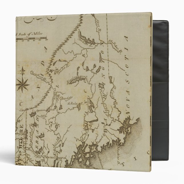 Maine 9 3 ring binder (Front/Inside)