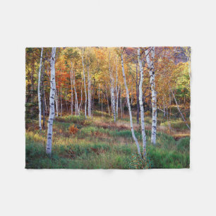 Maine, Acadia National Park, Autumn Fleece Blanket