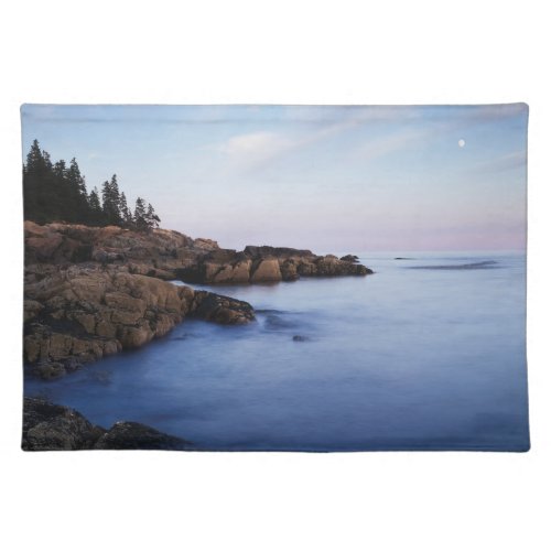 Maine Acadia National Park Moonset Placemat
