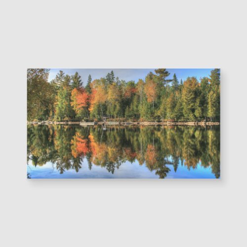 Maine Autumn Fall Foliage Lake Reflections