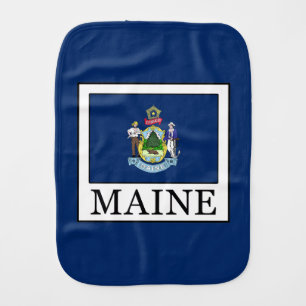 Maine Baby Burp Cloth
