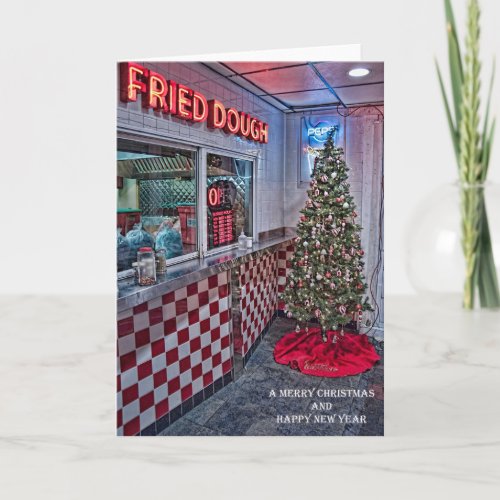 Maine Beach Food Christmas Christmas Card