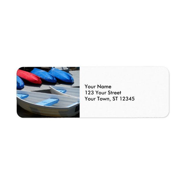 Maine Boats Label (Front)