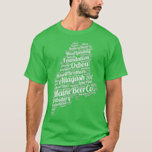 Maine Breweries  T-Shirt