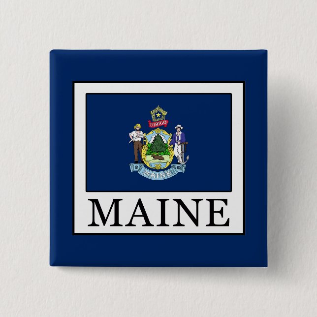 Maine Button (Front)