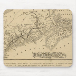Maine Central Railroad Mouse Pad