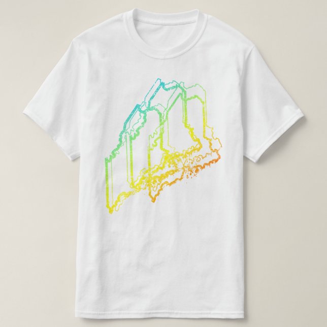 maine chill blur T-Shirt (Design Front)