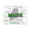 Maine Cities And Towns State Pride Map