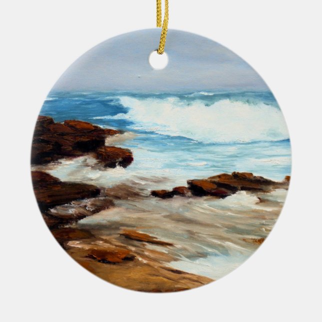 Maine Coast Ornament (Front)