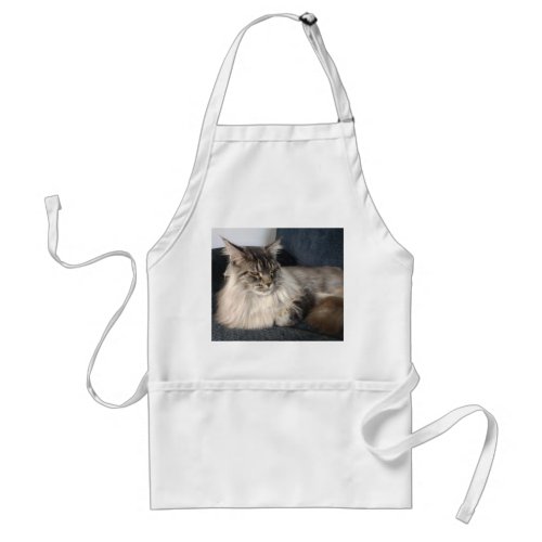 Maine Coon Cat Apron