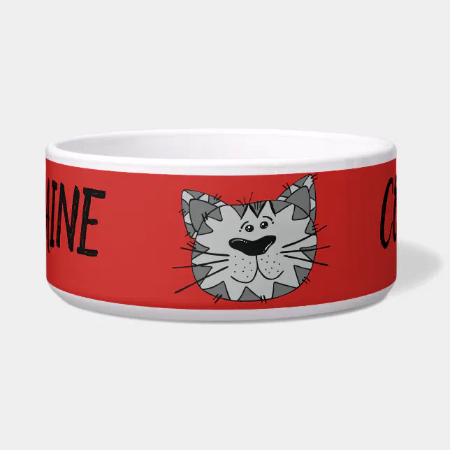 MAINE COON CAT BOWL Zazzle