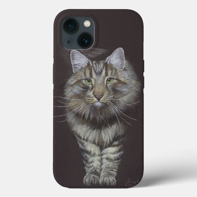 Maine Coon Cat Case-Mate iPhone Case (Back)