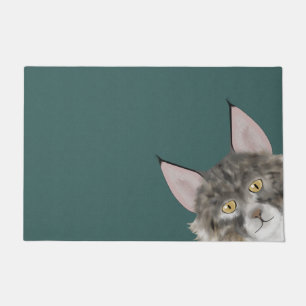 Maine Coon Cat Door Mat