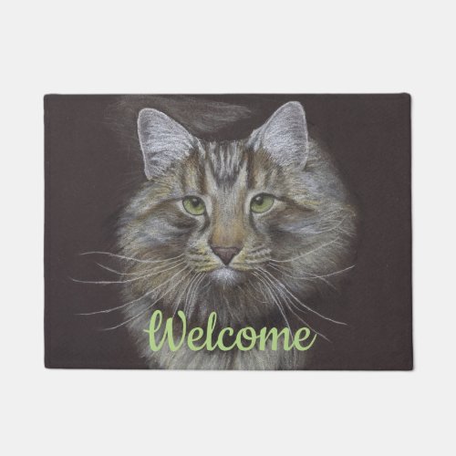 Maine Coon Cat Doormat